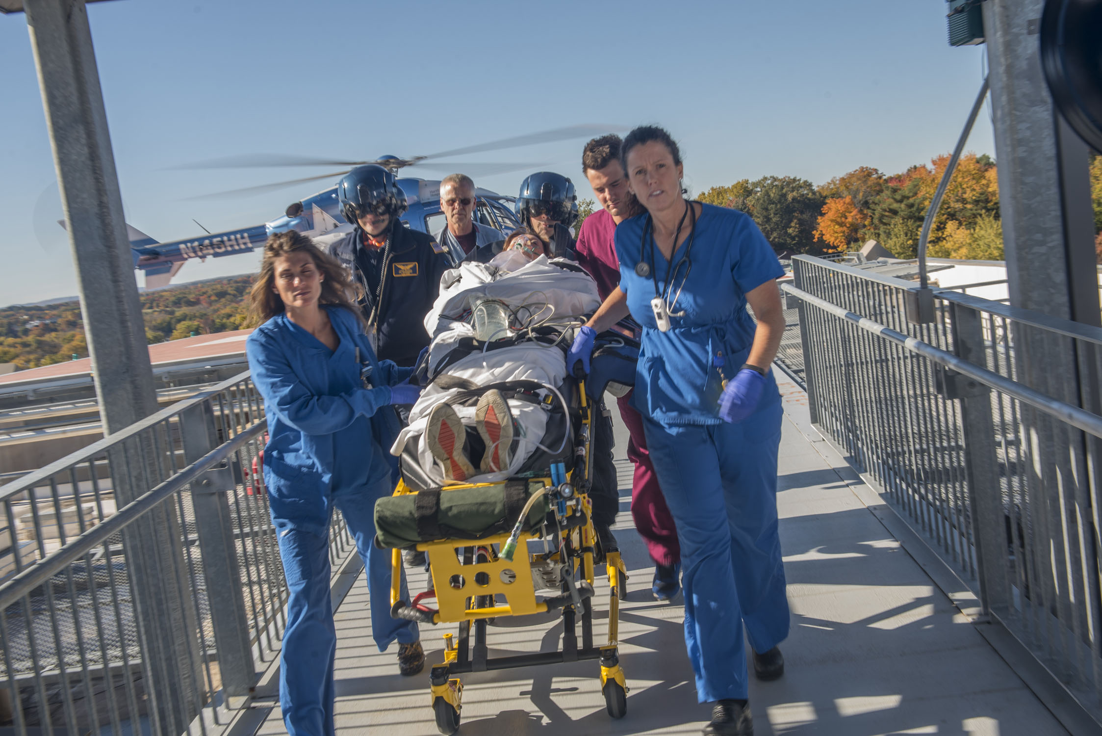 baystate team helicopter